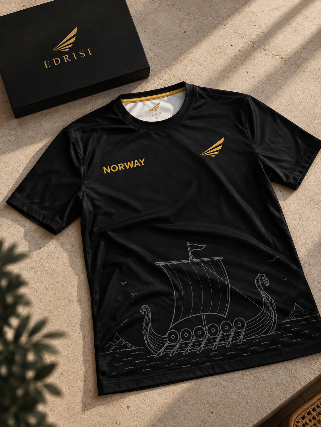 Norway Premium T-Shirt - Black