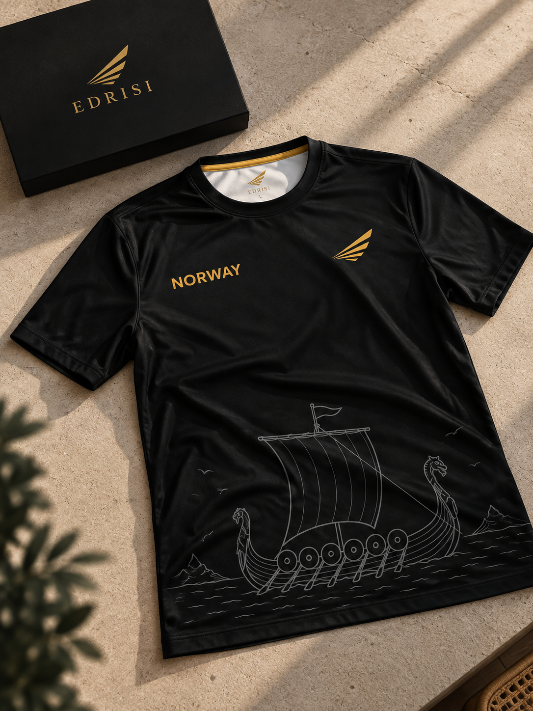 Norway Premium T-Shirt - Black